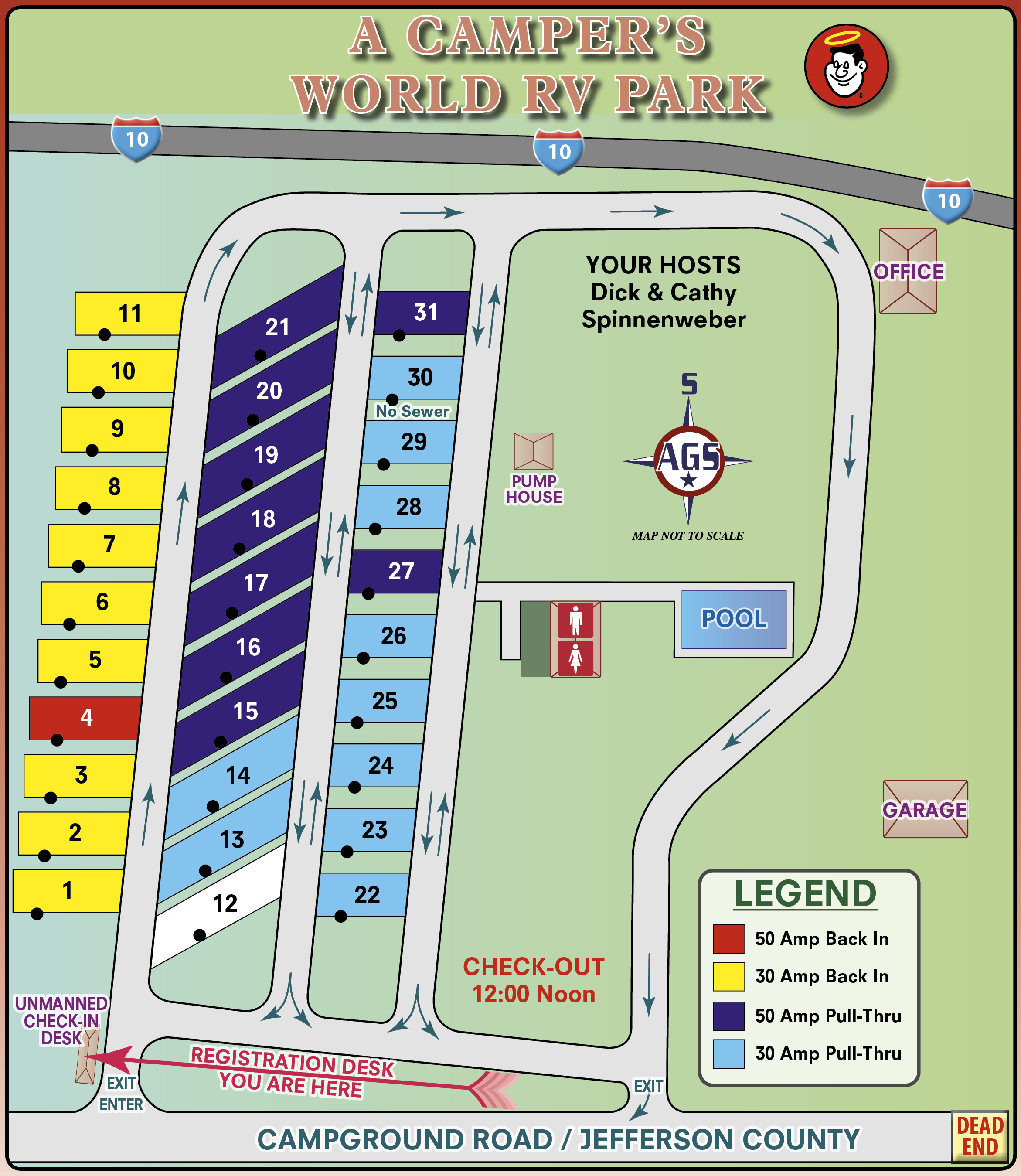 A Campers World RV Park Lamont, FL Campground Reviews